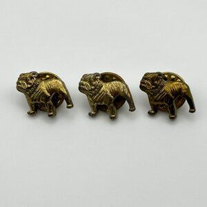 3 Vintage Mack Truck BULLDOG Company  Lapel Hat Pin Tie Tacs